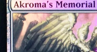 Board Game Quest - Kartu Proxy Kustom Akroma's Memorial/Akromas Will,