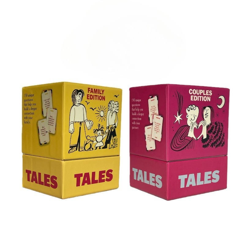 Board Game Unmatched - Kartu Komunikasi TALES untuk Pertanyaan dan