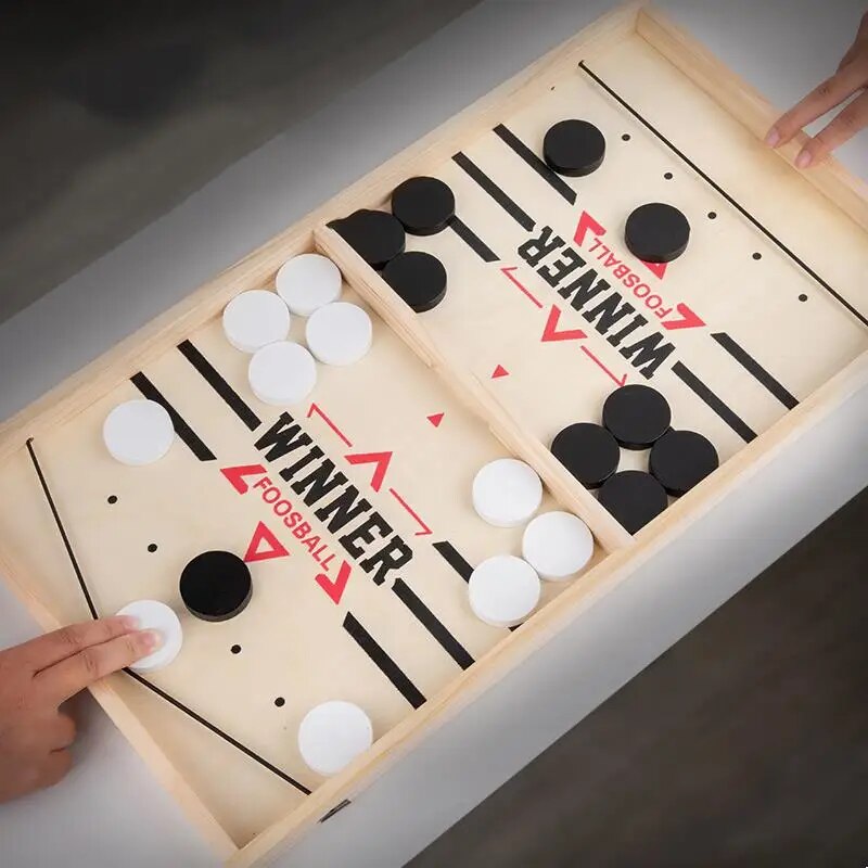 Board Game Harmonies - Papan permainan hoki meja, selempang cepat