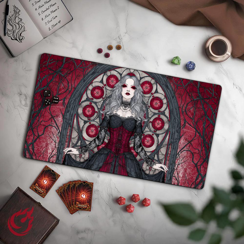 Board Game Arena - Alas Kartu Permainan TCG Vampir Wanita
