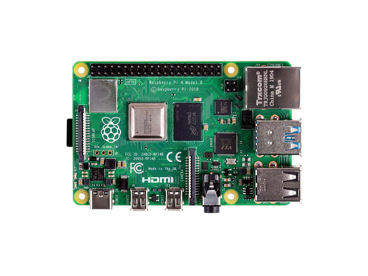 Board Game Pc - Raspberry Pi 4 Model Komputer B,