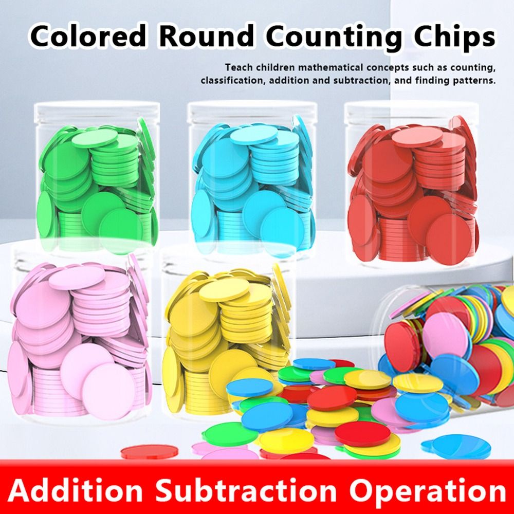 Board Game Operation - 100 Buah Chip Penghitung Plastik Operasi