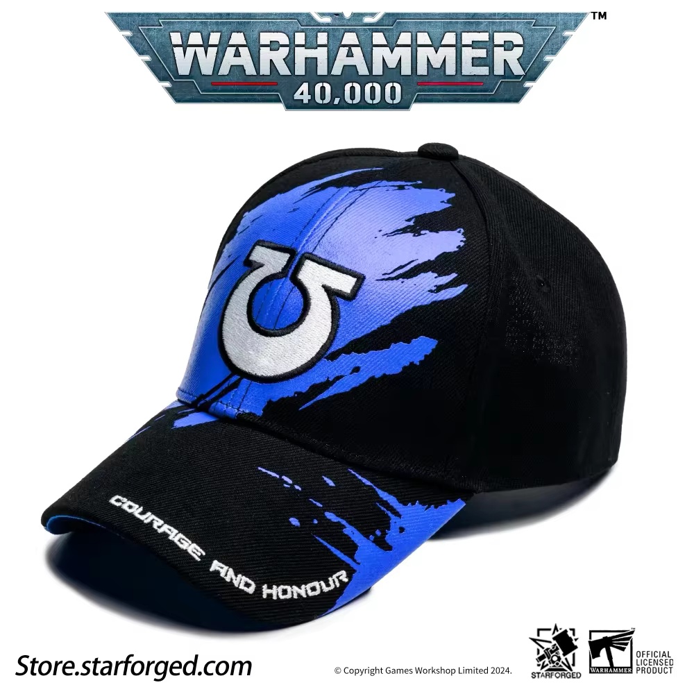 Board Game War - Topi Bisbol Starforged Warhammer 40K dengan