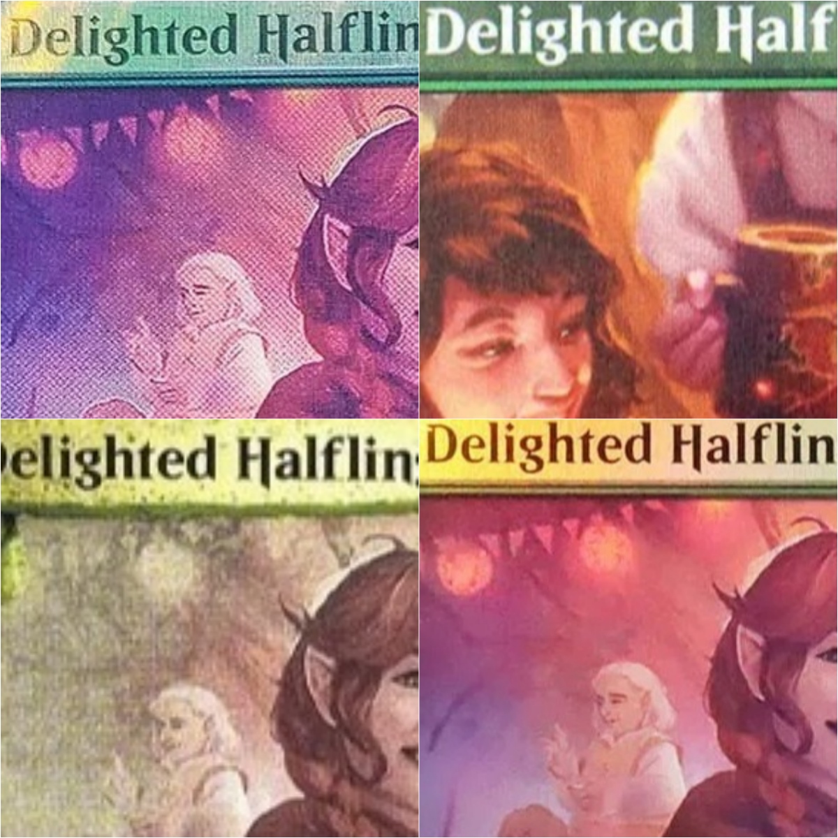 Board Game Quest - Kartu Permainan Halfling Berkualitas Tinggi TCG