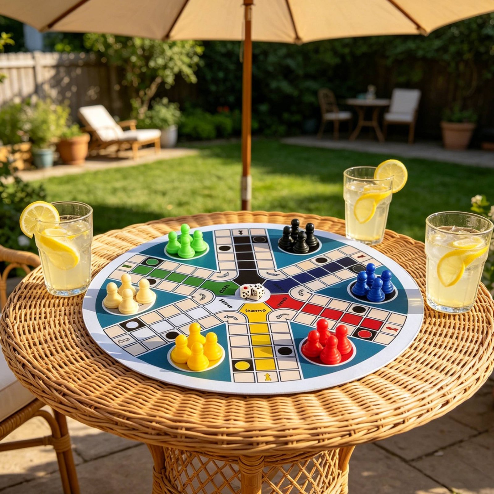 Board Game Ludo - Permainan Ludo Set 6 Pemain, Papan