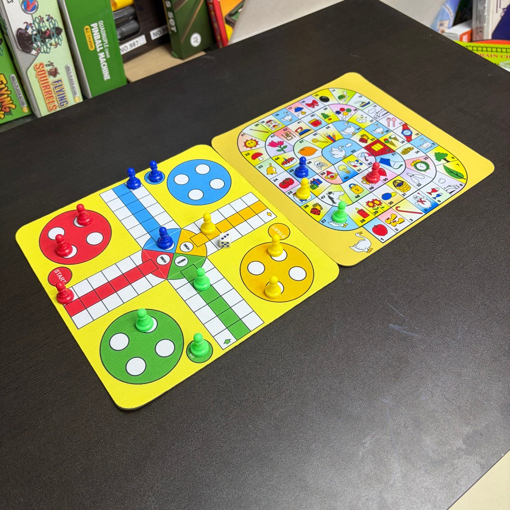 Board Game Ludo - 2 Buah Set Permainan Ludo dan