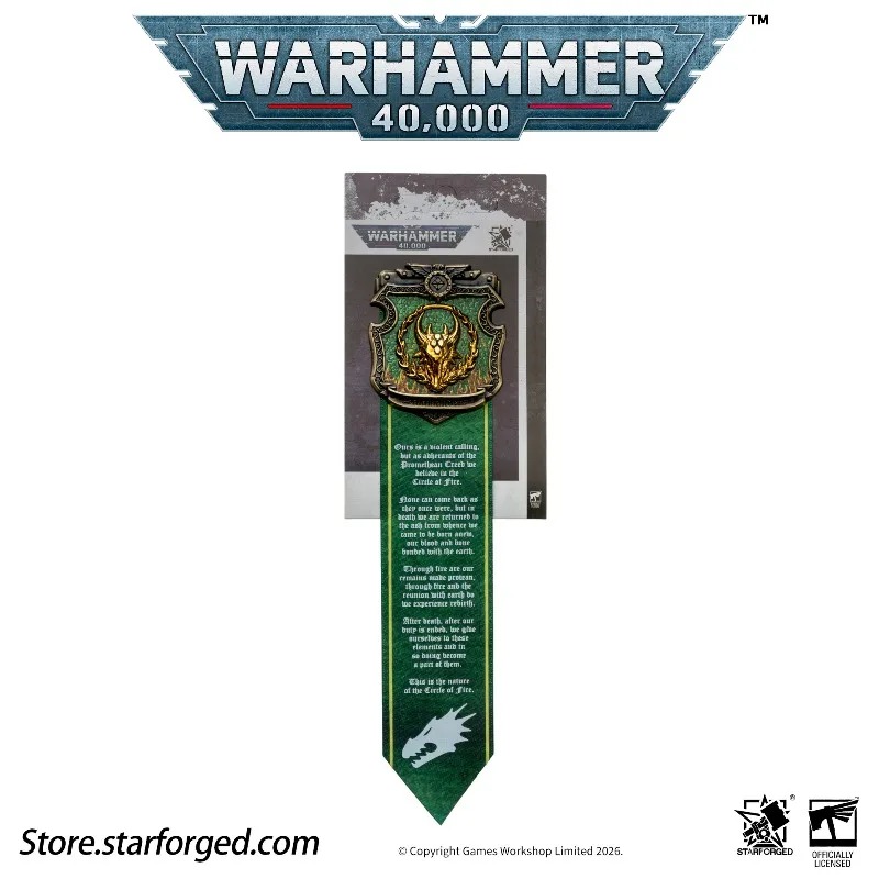 Board Game War - Bros Pin Warhammer 40K Salamander, Aksesoris