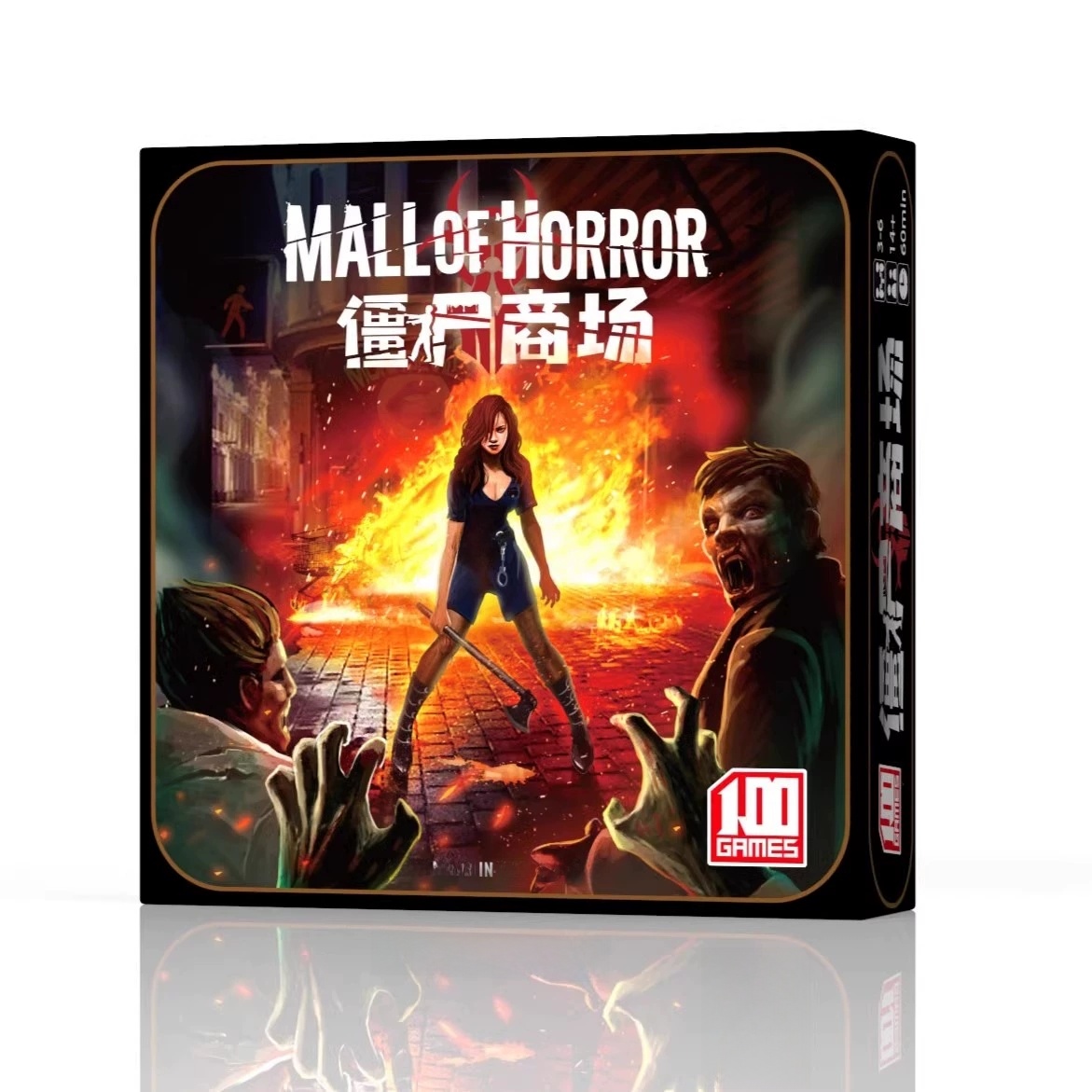 Board Game Zombie Survival - Permainan Papan Serangan Zombie Cina, Permainan