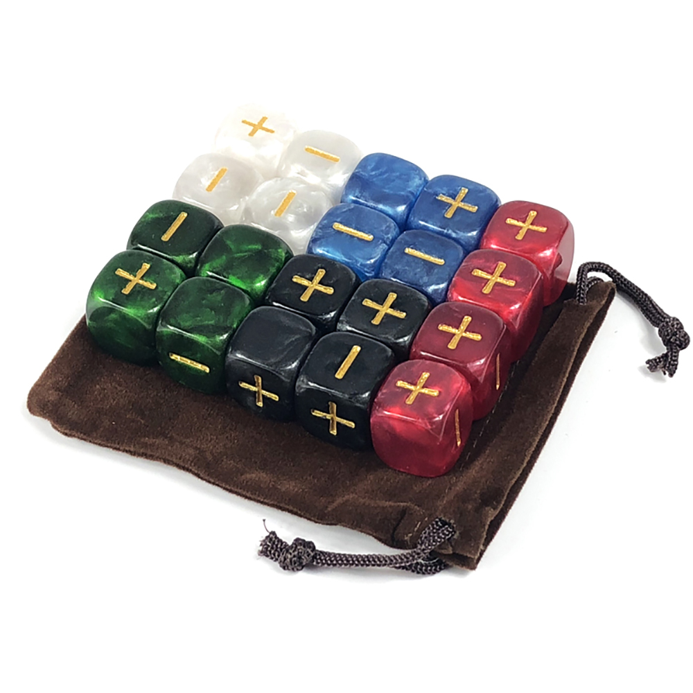 Board Game Arena - Fate Dice dengan Tas 20 Buah