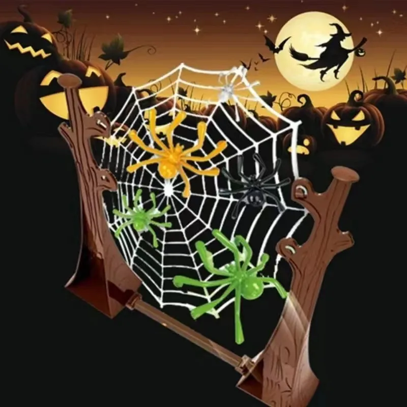 Board Game Web - Bouncing Spider keluarga Prank pesta papan