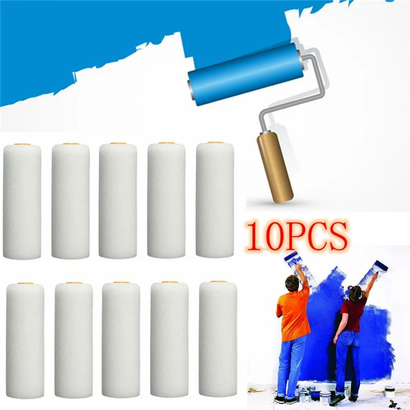 Miniature Painting Set - 10 buah 100mm Mini putih tahan