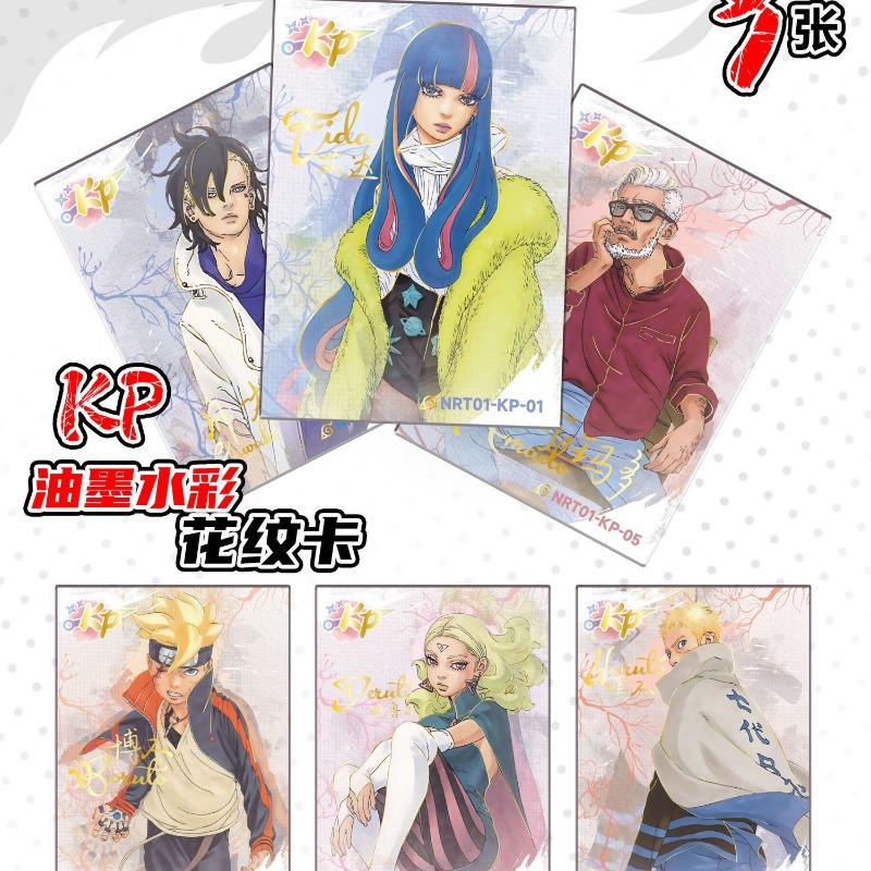 Seri Kartu Naruto Karakter Ani - Board Game Naruto ulasan dan harga