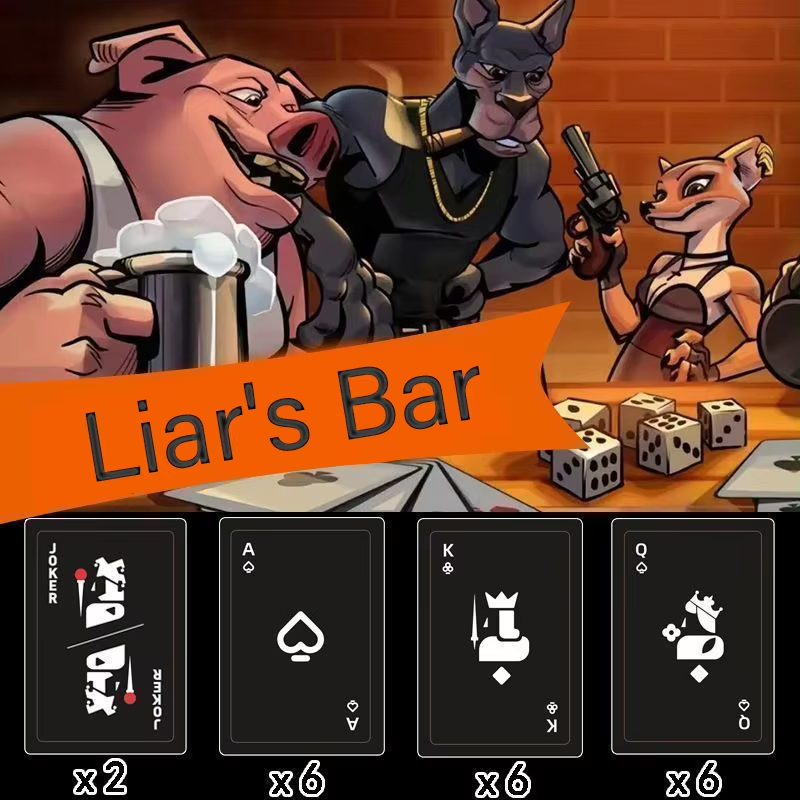 Permainan Kartu Meja Liars Bar - Board Game Arena ulasan dan harga