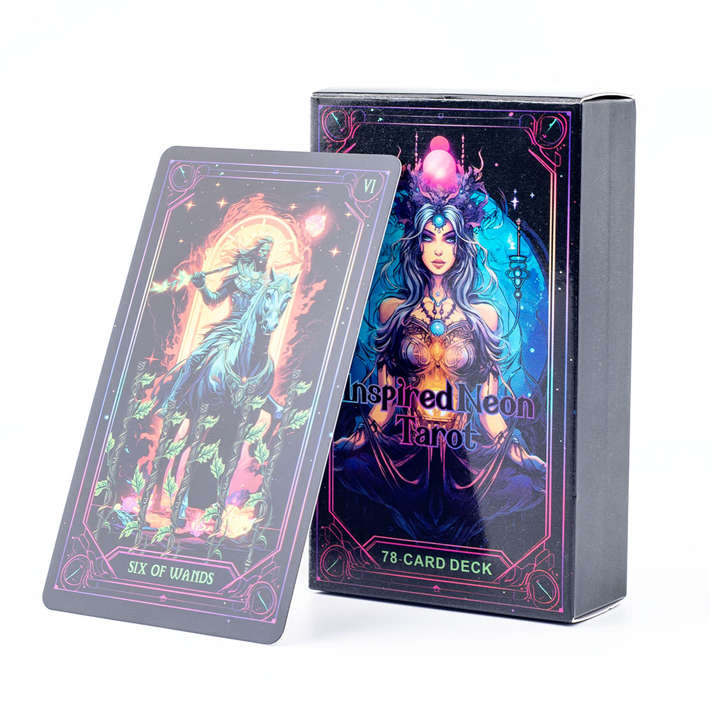 Nspired Neon Tarot A 78 dek ka - Board Game Uno ulasan dan harga