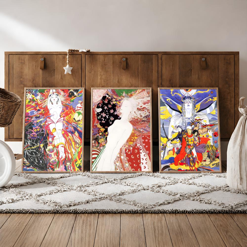 Poster Seni Yoshitaka Amano Fi - Board Game Yokohama ulasan dan harga