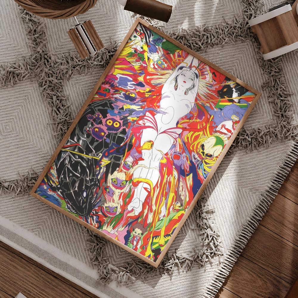 Poster Seni Yoshitaka Amano Fi - Board Game Yokohama ulasan dan harga