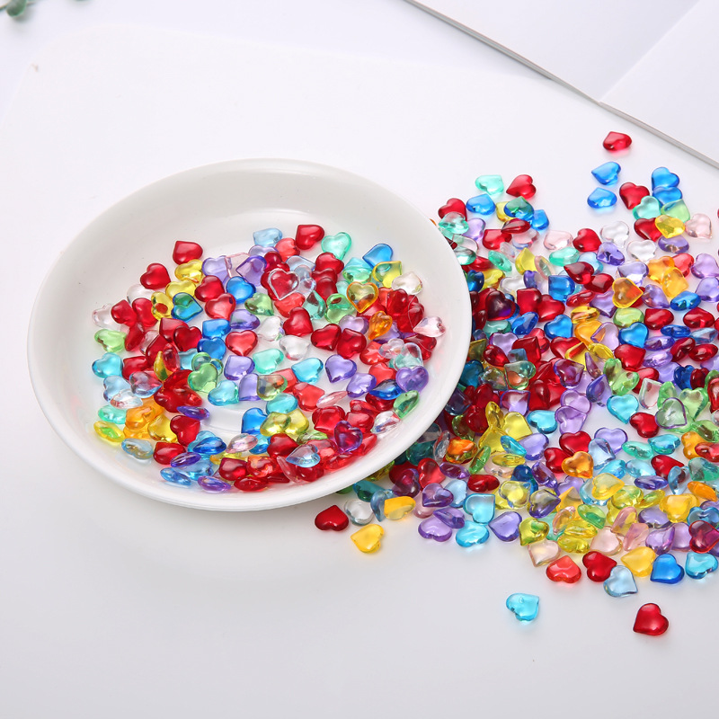 100 buah 10*4mm bentuk hati ak - Board Game Quiz ulasan dan harga