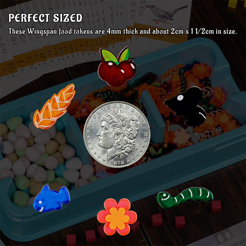 Token Sumber Daya Makanan Leba - Board Game Quiz ulasan dan harga