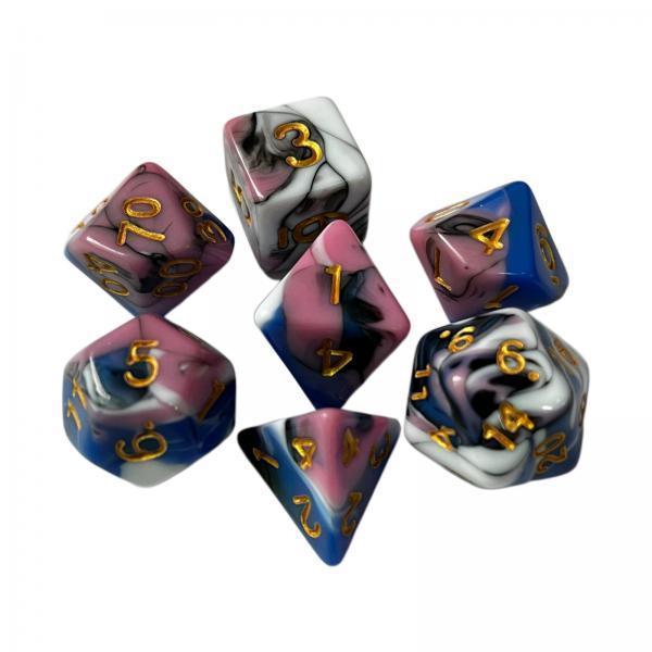 Dadu Polihedral Akrilik Beruki - Board Game Roleplay ulasan dan harga