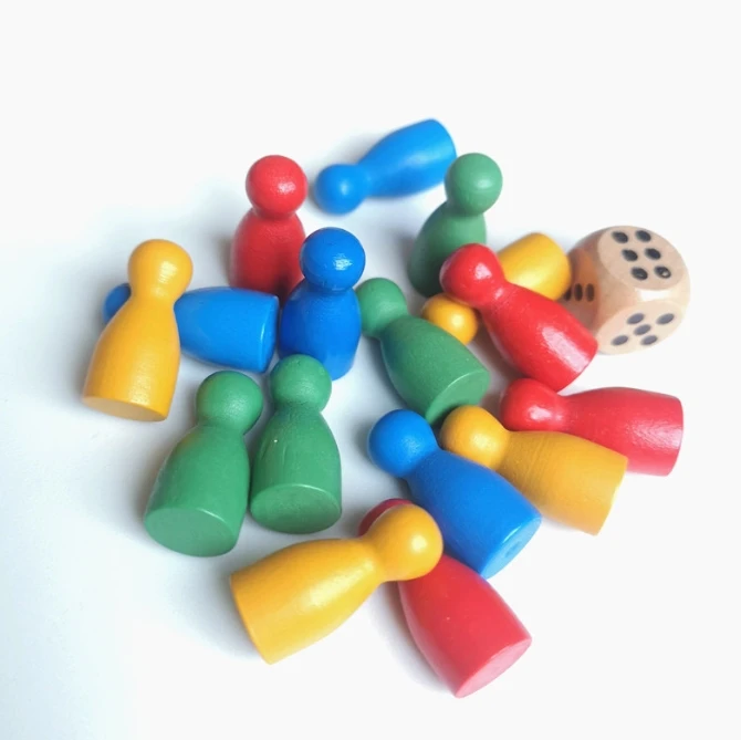100 Buah Penanda Catur Kayu Wa - Board Game Quiz ulasan dan harga