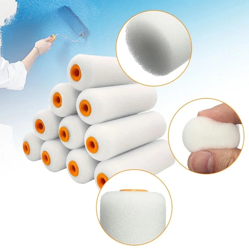 10 Buah 100Mm Mini Putih Tahan - Miniature Painting Set ulasan dan harga