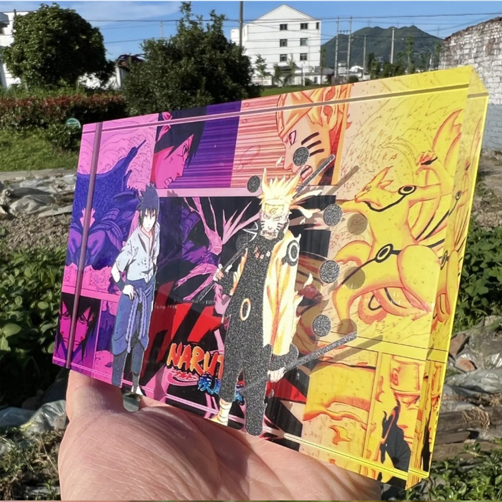 Naruto boy DIY batu bata kartu - Board Game Naruto ulasan dan harga