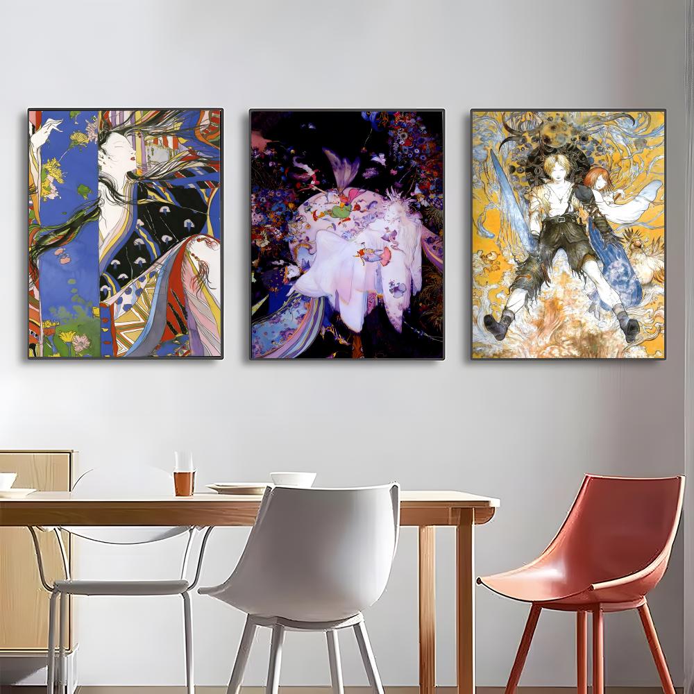 Poster Seni Y-Yoshitaka Amano  - Board Game Yokohama ulasan dan harga