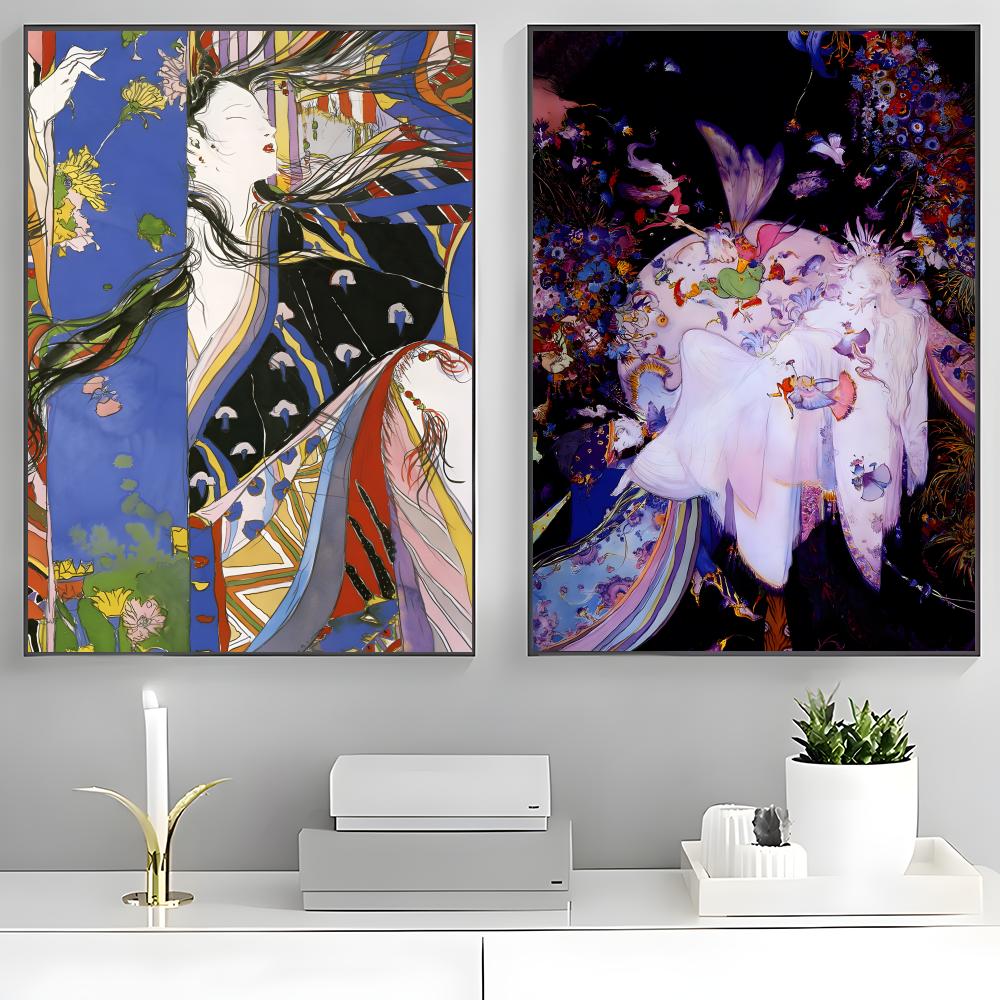 Poster Seni Y-Yoshitaka Amano  - Board Game Yokohama ulasan dan harga