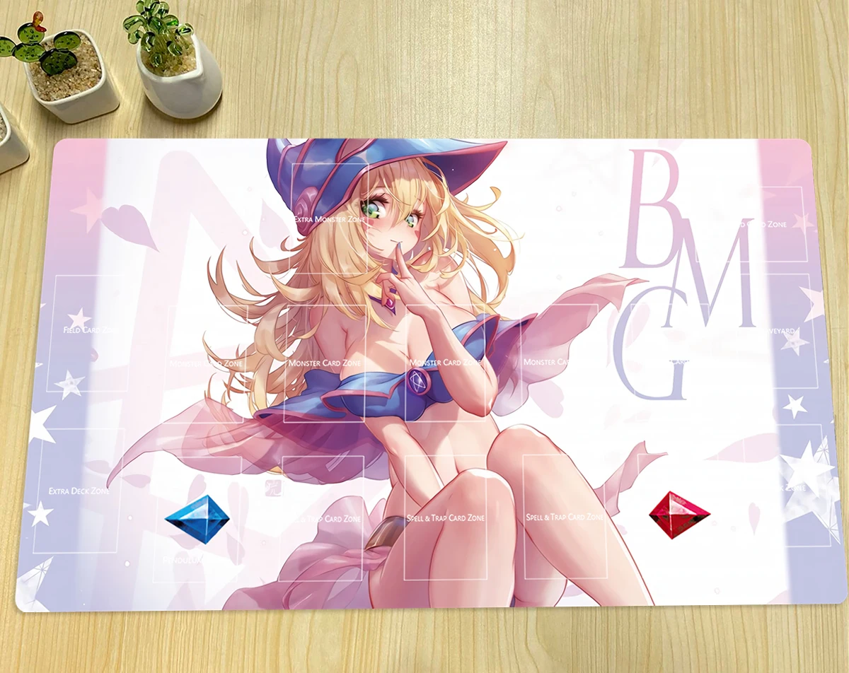 YuGiOh Playmat gelap Magician  - Board Game Zone ulasan dan harga