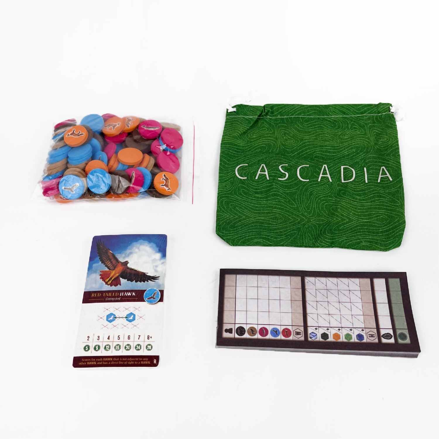 Permainan Papan Cascadia |   P - Board Game Harmonies ulasan dan harga