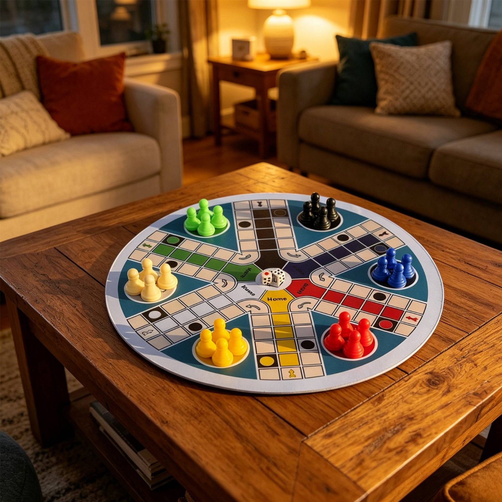 Permainan Ludo Set 6 Pemain, P - Board Game Ludo ulasan dan harga