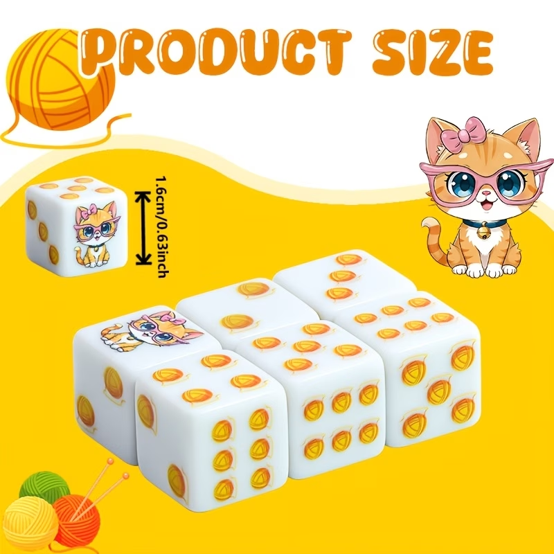 6 Buah Set Dadu Polihedral Cet - Board Game Arena ulasan dan harga