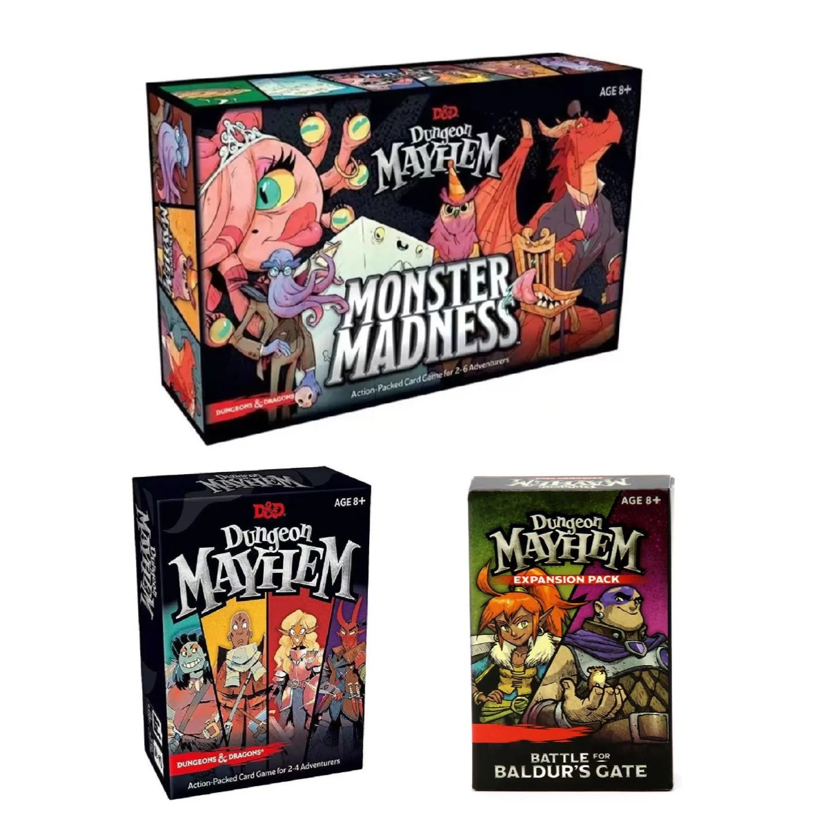 Baldur's Gate Dungeon Mayhem p - Board Game Harmonies ulasan dan harga