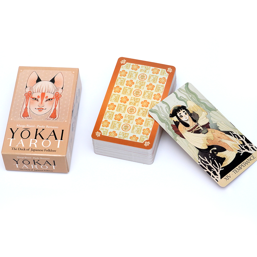 Yokai Tarot Deck 78 Pcs Kartu  - Board Game Illustrator ulasan dan harga