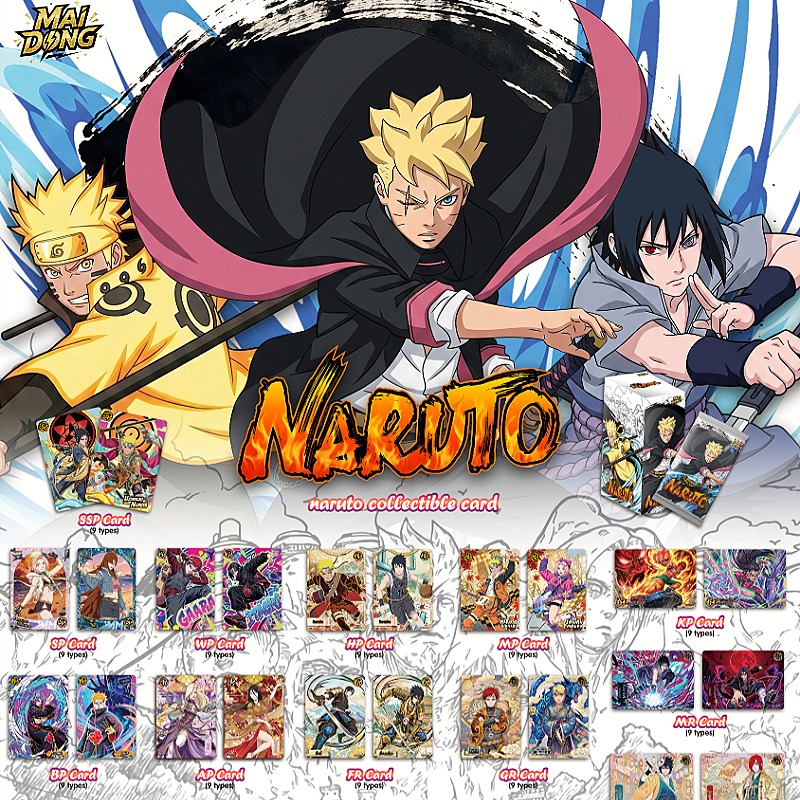 Kartu Naruto Will of Fire Edis - Board Game Naruto ulasan dan harga