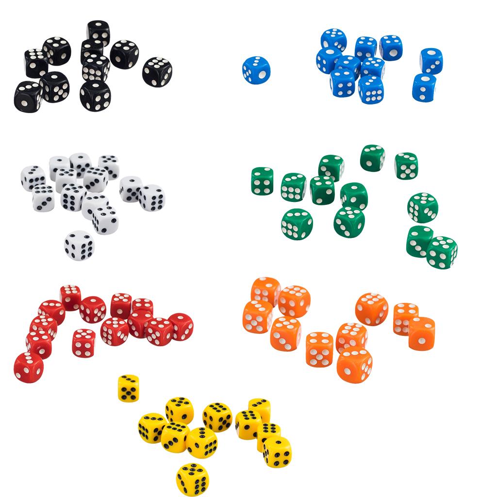 Dadu Akrilik Multi-Sisi Berbag - Board Game Roleplay ulasan dan harga