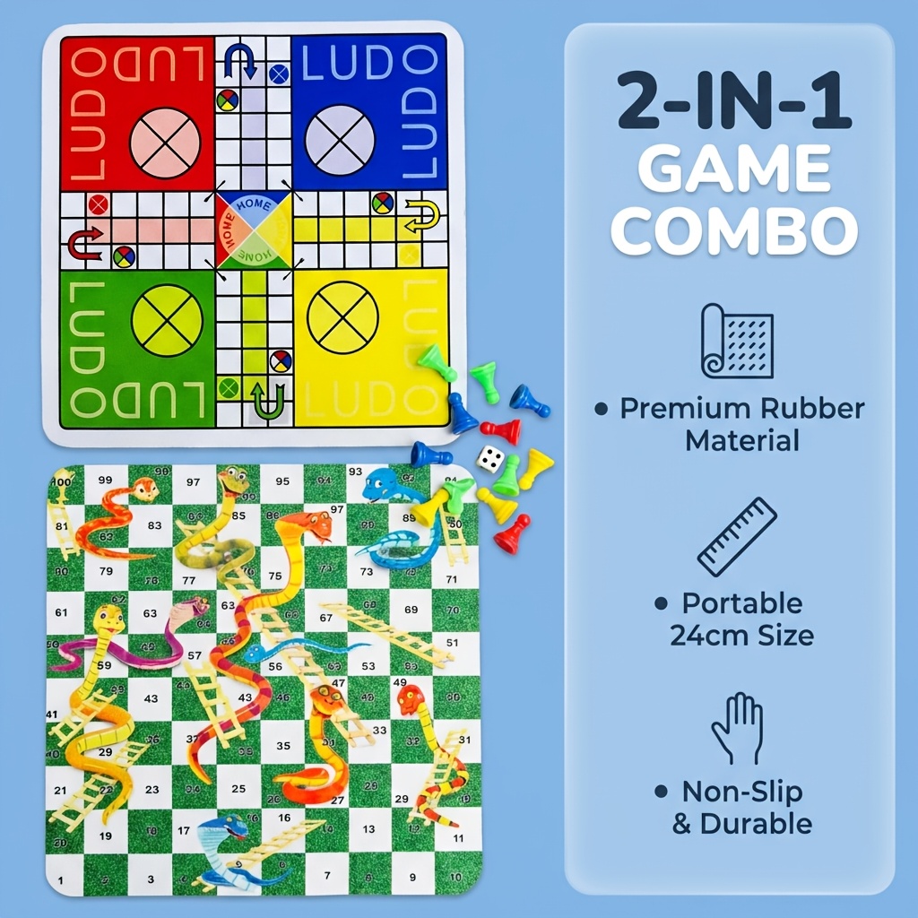 Set Permainan Ludo dan Snake a - Board Game Ludo ulasan dan harga
