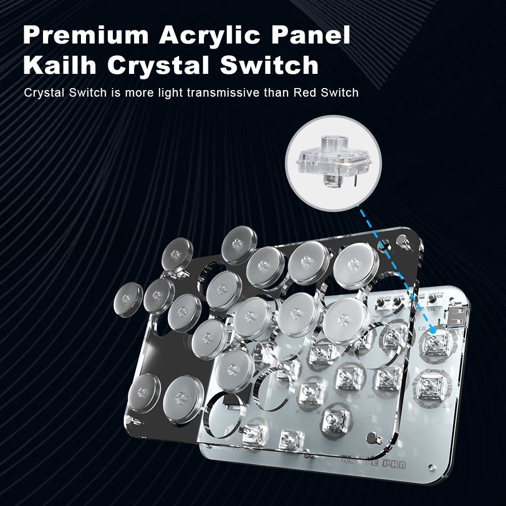 Joystick Arcade Haute42 Hitbox - Board Game Pc ulasan dan harga