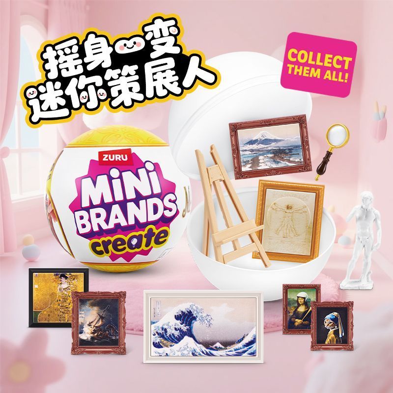 Hot Zuru Five Fold Surprise Ba - Miniature Painting Set ulasan dan harga