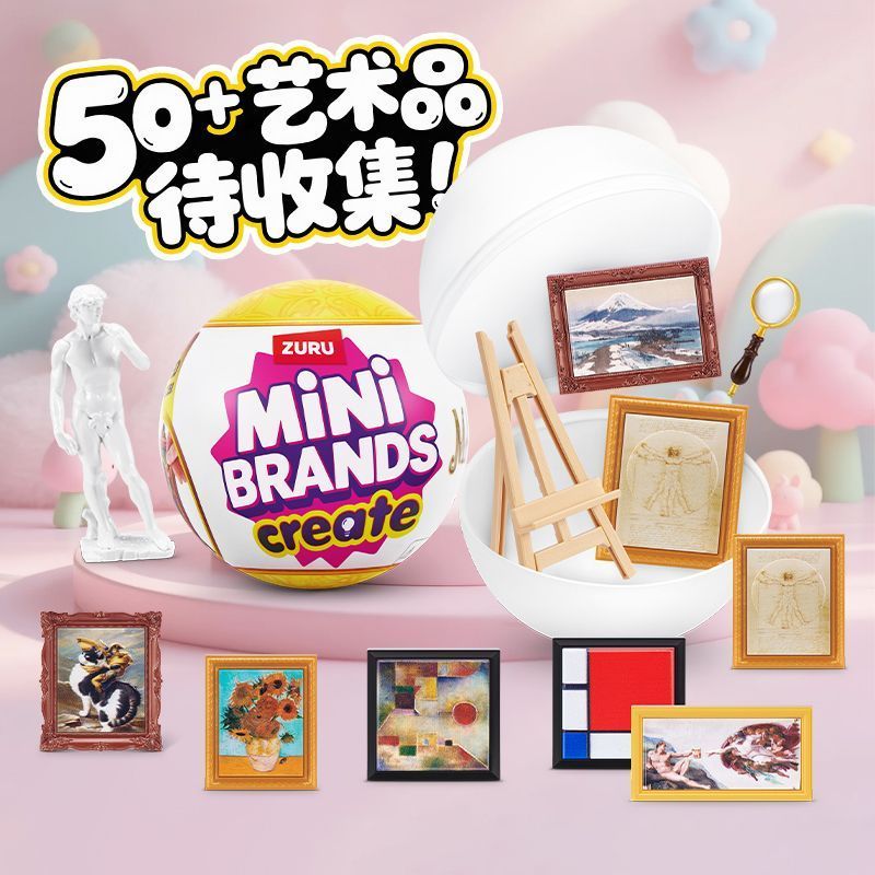 Hot Zuru Five Fold Surprise Ba - Miniature Painting Set ulasan dan harga