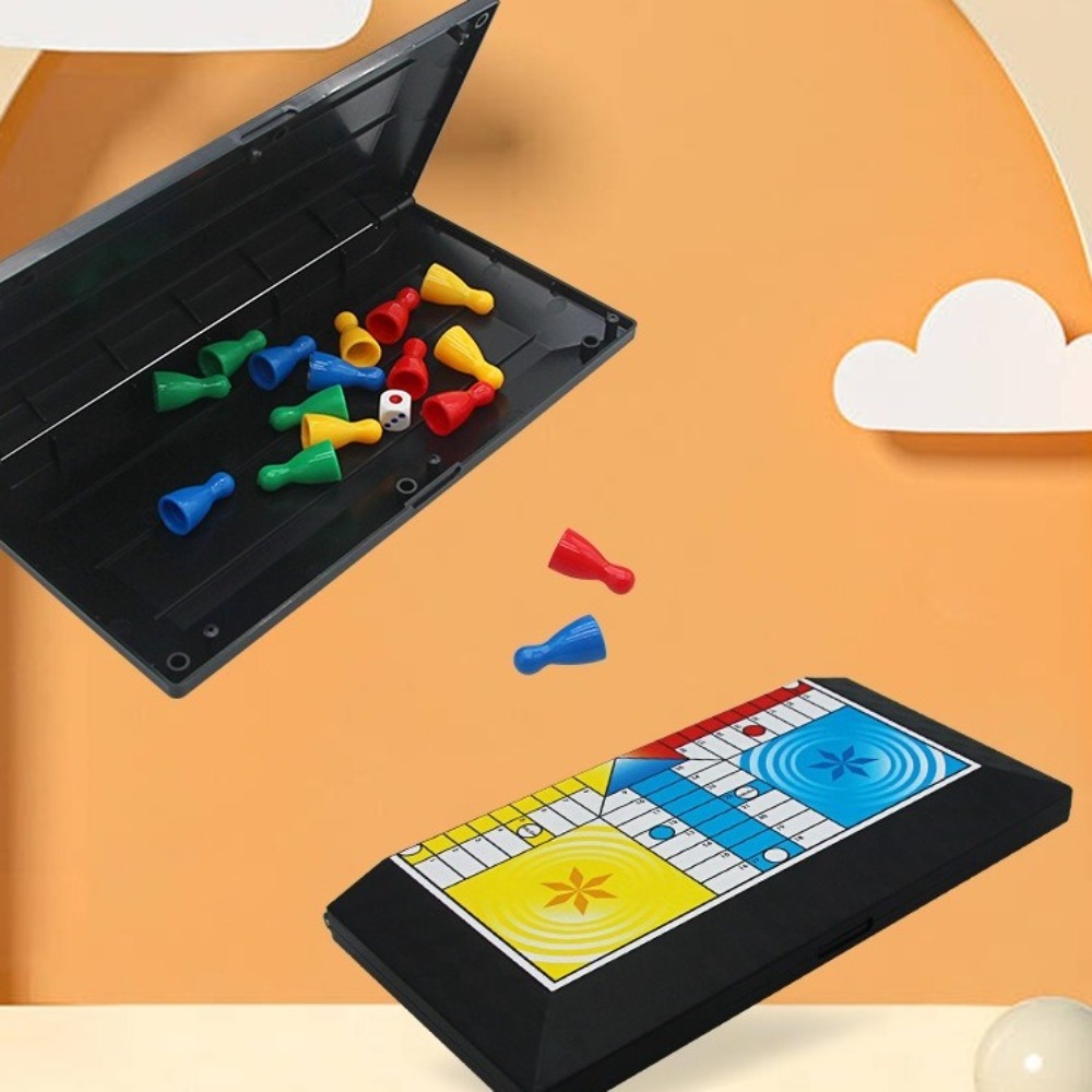 Set Permainan Ludo Lipat Klasi - Board Game Ludo ulasan dan harga