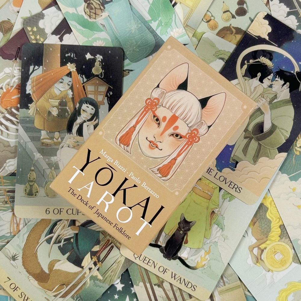 Dek Kartu Tarot Yokai 78 Buah  - Board Game Illustrator ulasan dan harga