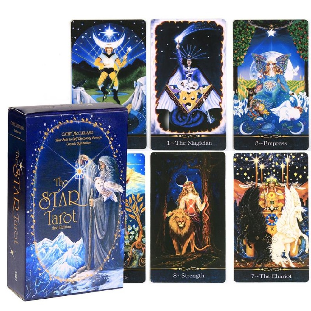 10.3*6cm bintang Tarot jalur A - Board Game Path ulasan dan harga
