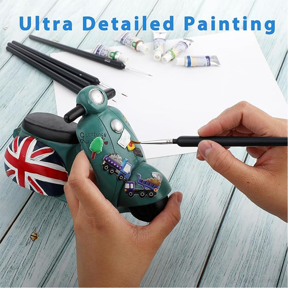 Set Kuas Cat 5/11 Buah, Kuas D - Miniature Painting Set ulasan dan harga