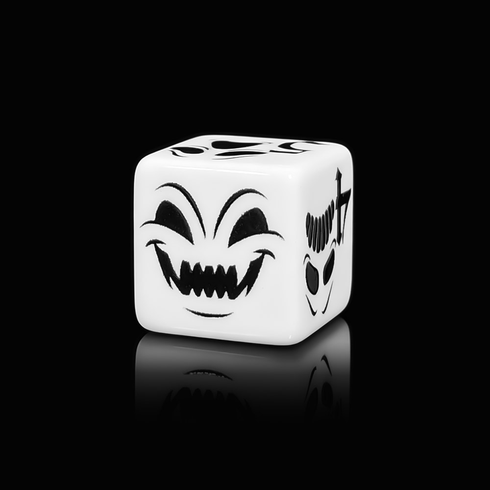 12 Buah Dadu D6 Wajah Hantu Ho - Board Game Horror ulasan dan harga