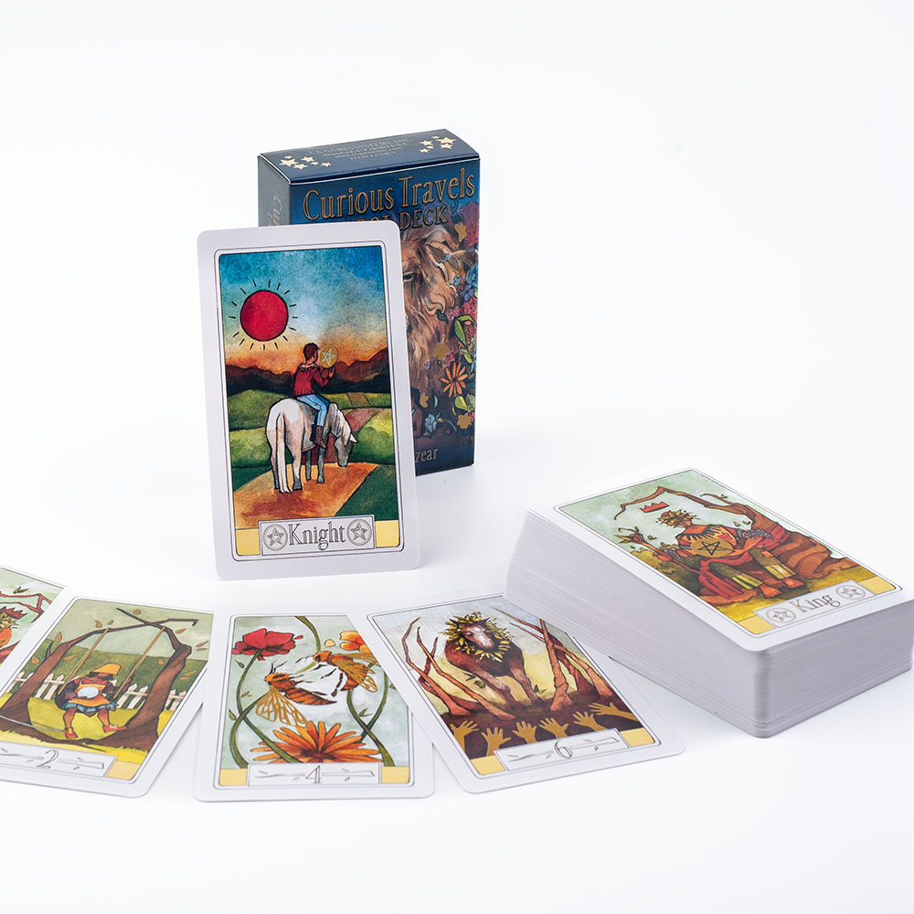 Penasaran perjalanan Tarot 10. - Board Game Illustrator ulasan dan harga