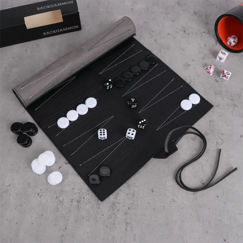 Set Backgammon gulung portabel - Board Game Operation ulasan dan harga