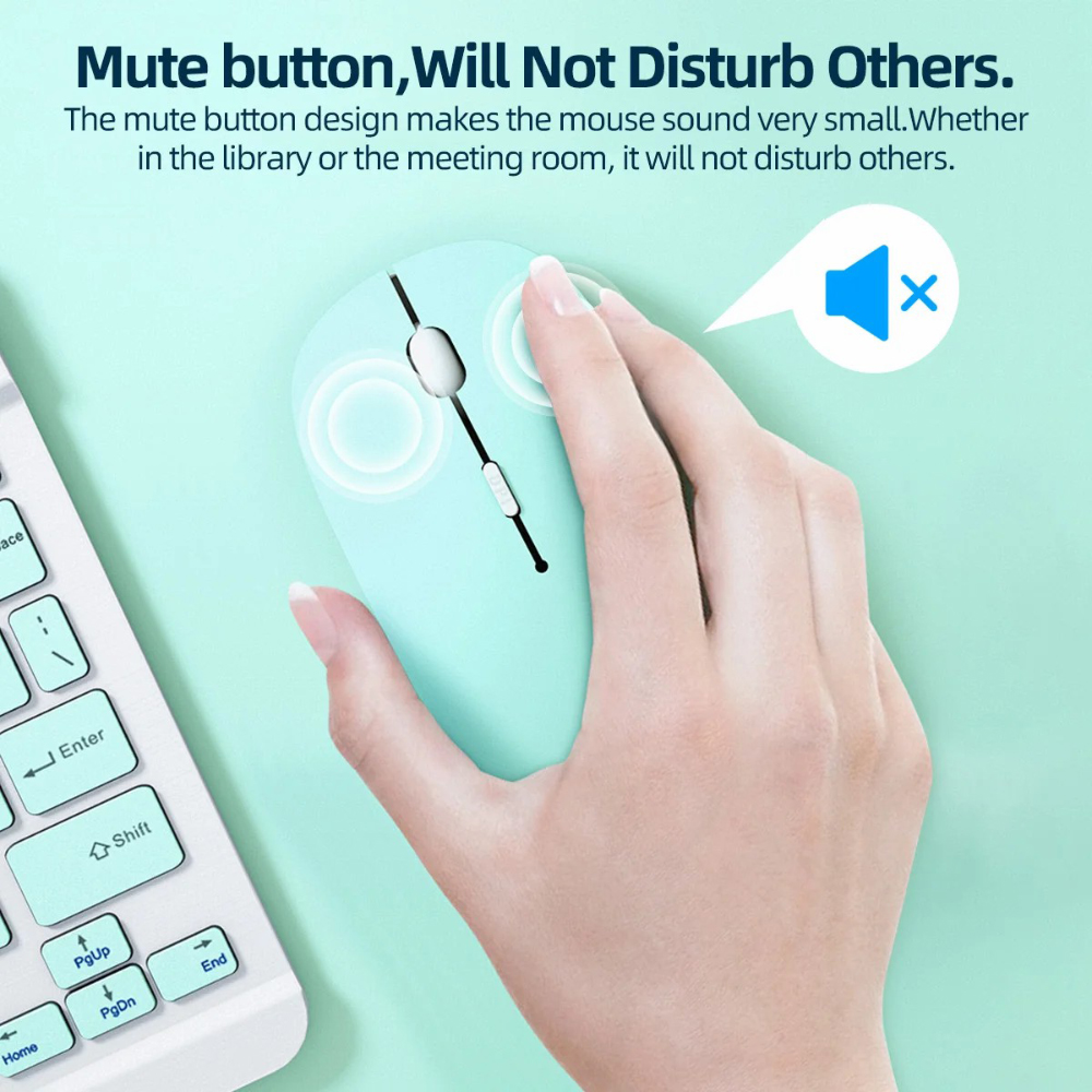 Mouse Bluetooth Senyap Mouse N - Board Game Pc ulasan dan harga