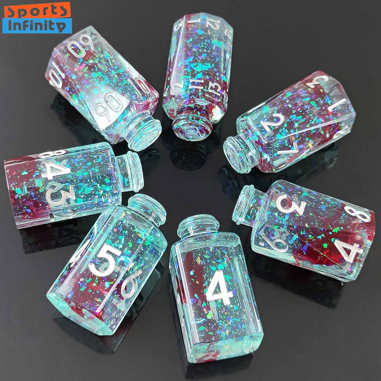 7pcs/set Dadu Digital Bentuk B - Board Game Roleplay ulasan dan harga
