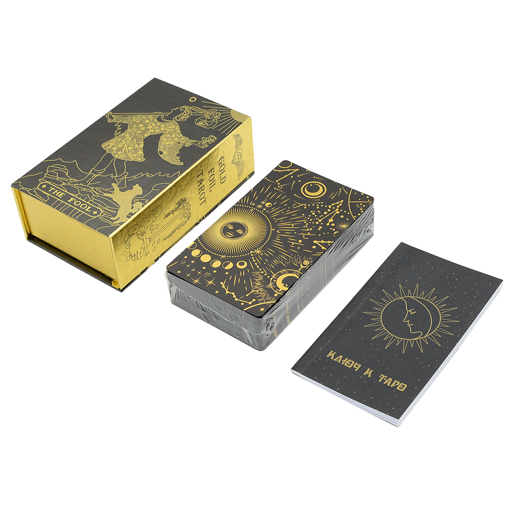 Foil Emas Tarot 12X7Cm Versi R - Board Game Uno ulasan dan harga